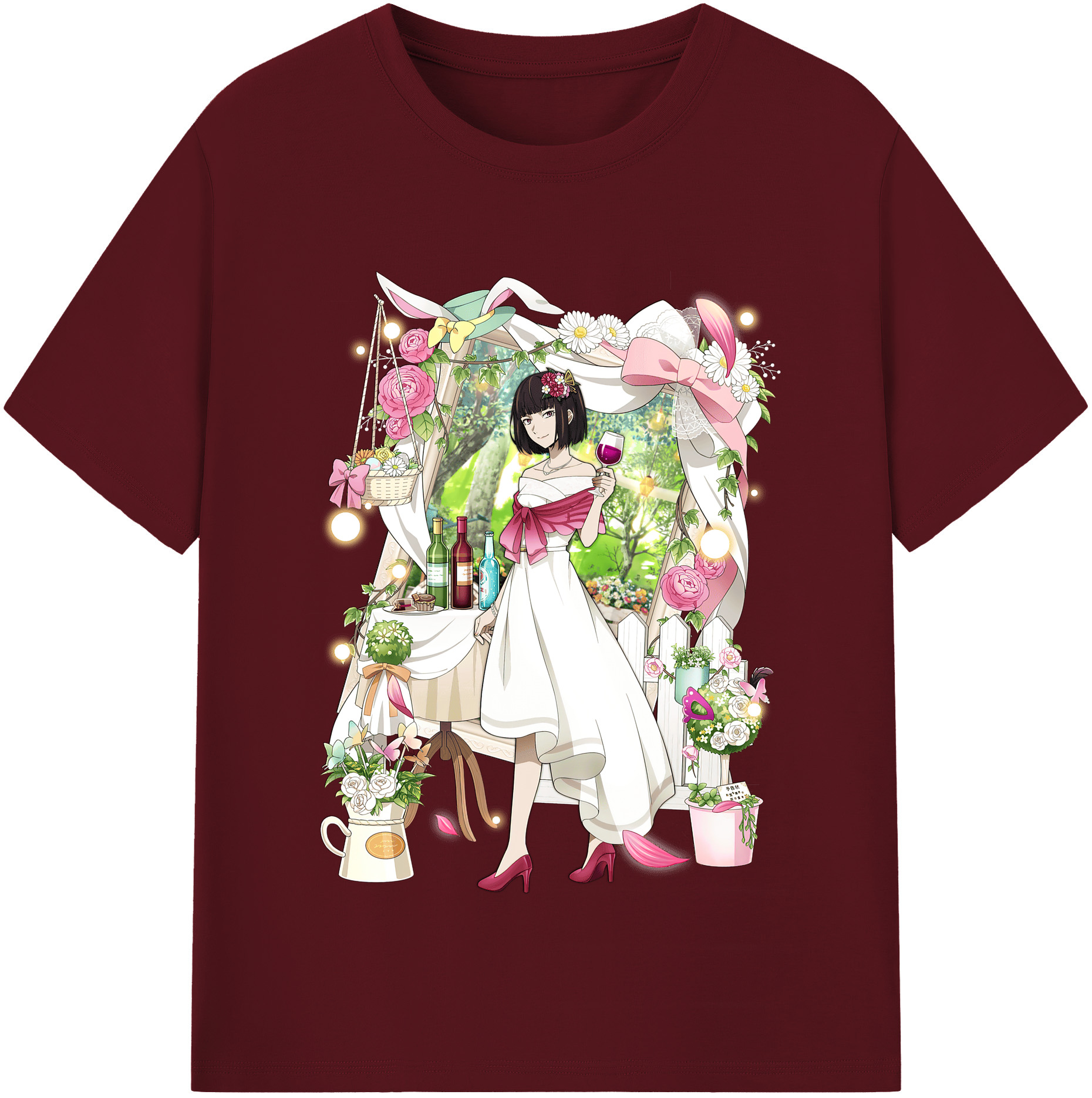 （画像用） 文豪ストレイドッグス Bungo Stray Dogs 綿100％半袖Tシャツ（フロントプリント）